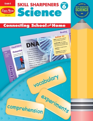 Skill Sharpeners: Science, Grade 6 Workbook Cover Image