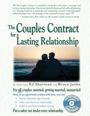 The Couples Contract for a Lasting Relationship [With CDROM] Cover Image