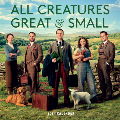 All Creatures Great and Small Wall Calendar 2024 Cover Image