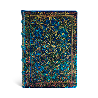 Paperblanks | Azure | Equinoxe | Hardcover | Midi | Lined | Elastic Band Closure | 240 Pg | 120 GSM
