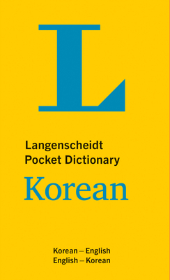 Langenscheidt Pocket Dictionary Korean: Korean-English/English-Korean cover