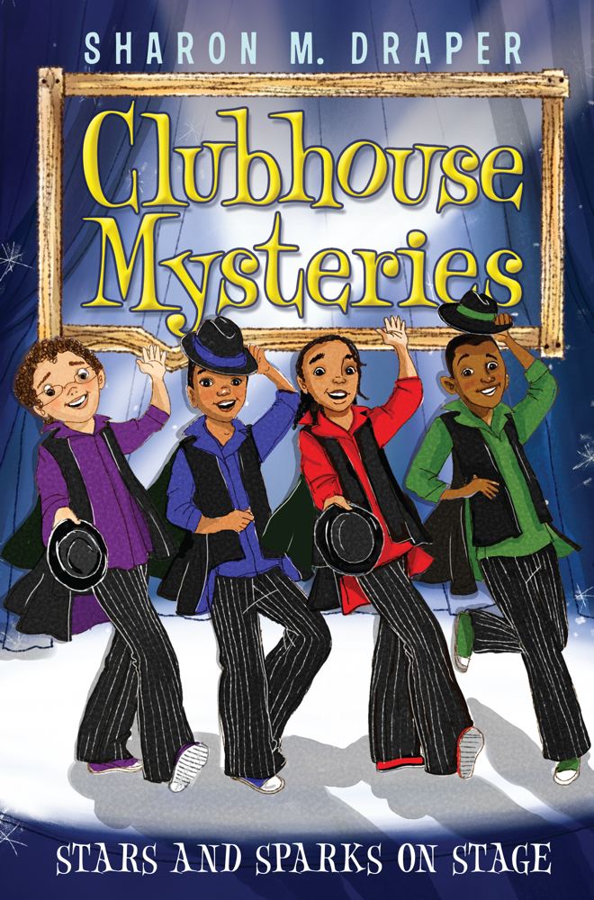 Stars and Sparks on Stage (Clubhouse Mysteries #6) Cover Image