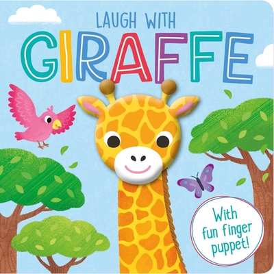 Laugh with Giraffe: Finger Puppet Board Book By IglooBooks, Yi-Hsuan Wu (Illustrator) Cover Image