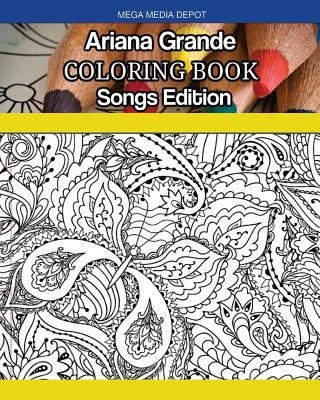ariana grande coloring pages