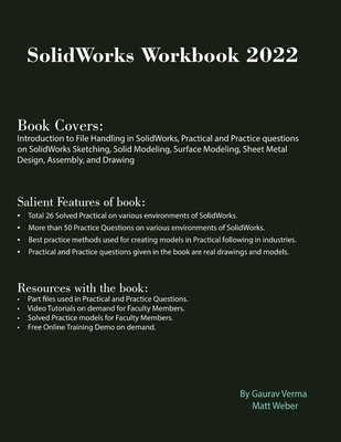 SolidWorks Workbook 2022 Cover Image