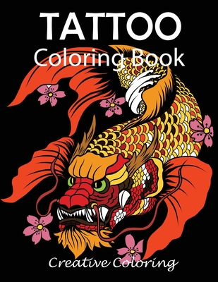 Tattoo Coloring Book: Adult Coloring Book of Tattoo Designs (Paperback) |  Barrett Bookstore