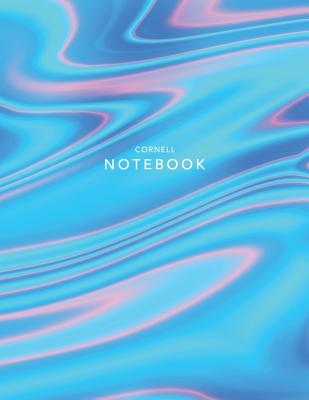 Cornell Notebook: Holographic Foil - 120 White Pages 8.5x11