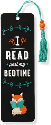 Beaded Bkmk I Read Past My Bedtime By Inc Peter Pauper Press (Created by) Cover Image
