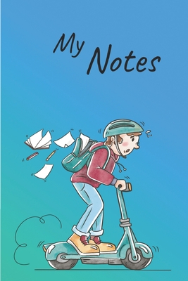 My Notes: Scooter Notebook - Size 6