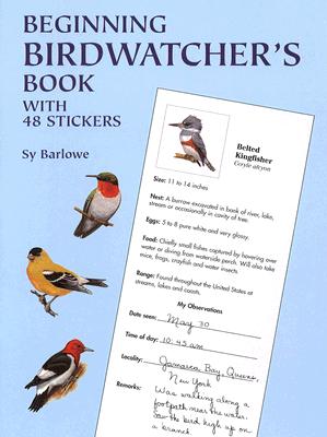 Beginning Birdwatcher's Book: With 48 Stickers [With 48] (Dover Children's Activity Books)