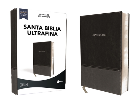 Lbla Santa Biblia Ultrafina, Leathersoft, Negro Cover Image