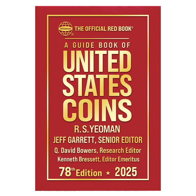 A Guide Book of United States Coins 2025 Redbook Hardcover
