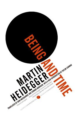 Being and Time (Harper Perennial Modern Thought)