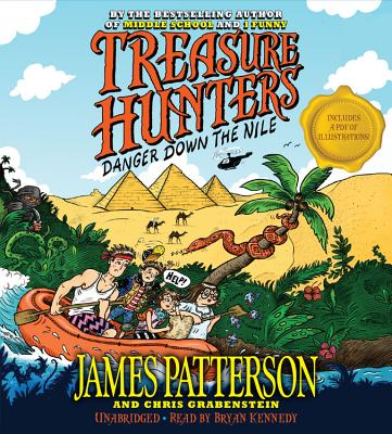 Treasure Hunters: Danger Down the Nile Lib/E Cover Image