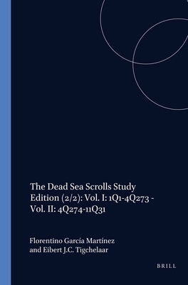 The Dead Sea Scrolls Study Edition: Volume 2 4q274-11q31 Cover Image