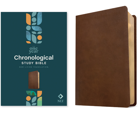 NLT One Year Chronological Study Bible (Leatherlike, Rustic