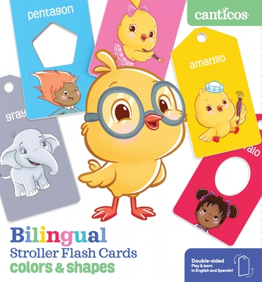 Bilingual Stroller Flash Cards: Colors & Shapes By Susie Jaramillo Cover Image