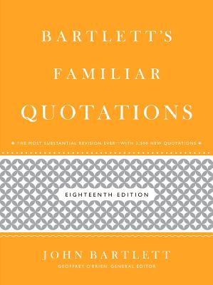 Bartlett's Familiar Quotations