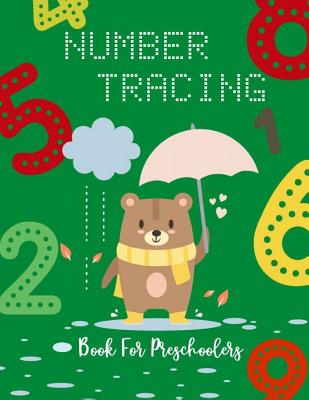 Number Tracing Book For Preschoolers: Number Tracing Practice Learn 0 to 10: Activity Book To Number Writing Practice For Preschoolers 3+ (Extra Large By Studio Kids Jk Cover Image