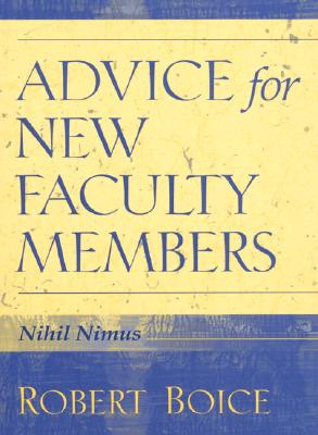 Advice for New Faculty Members Cover Image
