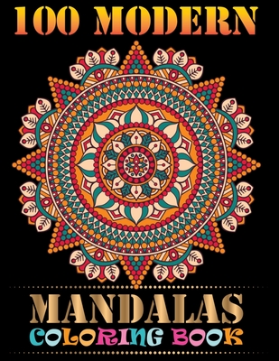 100 Wonderful Different Mandalas Coloring Book: Adult