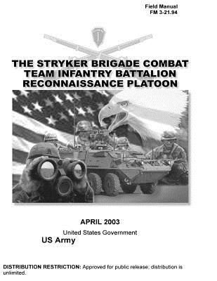 Field Manual FM 3-21.94 The Stryker Brigade Combat Team Infantry Battalion Reconnaissance Platoon April 2003 Cover Image