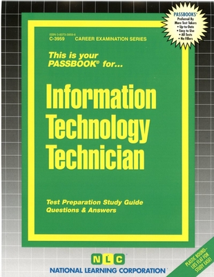 Information Technology Technician: Passbooks Study Guide (Career Examination Series) By National Learning Corporation Cover Image