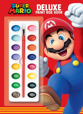 Super Mario Deluxe Paint Box Book (Nintendo) By Steve Foxe, Random House (Illustrator) Cover Image