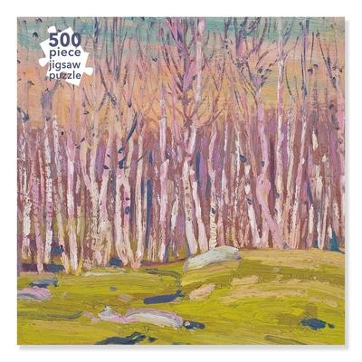 Adult Jigsaw Puzzle Tom Thomson: Silver Birches (500 pieces): 500-piece Jigsaw Puzzles By Flame Tree Studio (Created by) Cover Image