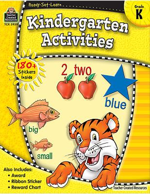 Ready-Set-Learn: Kindergarten Activities By Teacher Created Resources Cover Image