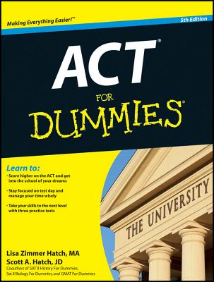ACT for Dummies Cover