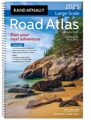 Rand McNally 2025 Large Scale Road Atlas Cover Image