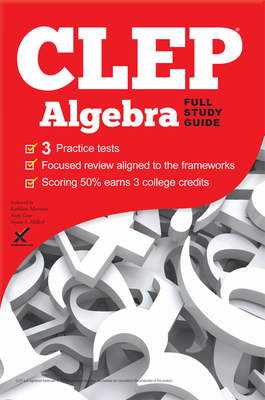 CLEP Algebra 2017 Cover Image