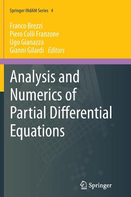 Analysis and Numerics of Partial Differential Equations (Springer Indam #4) Cover Image