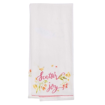 Tea Towel Scatter Joy By Christian Art Gifts Cover Image