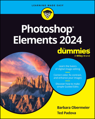 Photoshop Elements 2024 for Dummies By Barbara Obermeier, Ted Padova Cover Image