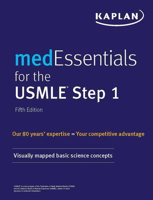 medEssentials for the USMLE Step 1: Visually mapped basic science concepts (USMLE Prep)