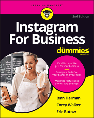 Instagram for Business for Dummies By Jenn Herman, Eric Butow, Corey Walker Cover Image