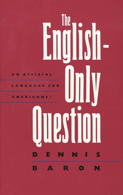 Cover for The English-Only Question