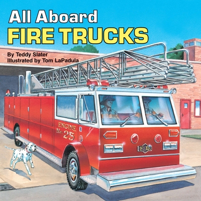 All Aboard Fire Trucks (All Aboard 8x8s) By Teddy Slater Cover Image