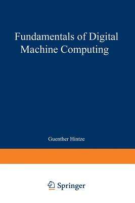 Fundamentals of Digital Machine Computing Cover Image