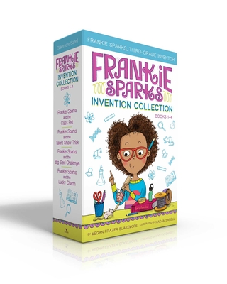 Cover for Frankie Sparks Invention Collection Books 1-4