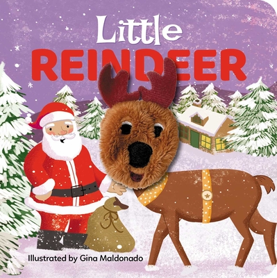 Little Reindeer: Finger Puppet Book: Board Book with Finger Puppet (My Little Finger Puppet Books)