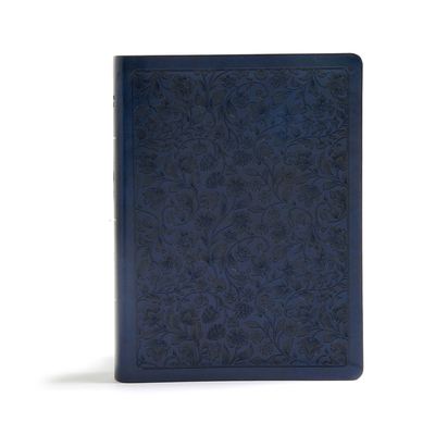 CSB Life Connections Study Bible, Navy LeatherTouch, Indexed: For Personal or Small Group Study Cover Image