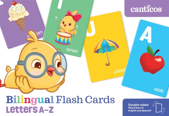 Canticos Bilingual Flash Cards: Letters A-Z (Canticos Cards) By Susie Jaramillo Cover Image