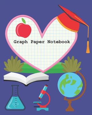 Graph Paper Notebook: Math and Science Composition Notebook for Kids and Teens Cover Image