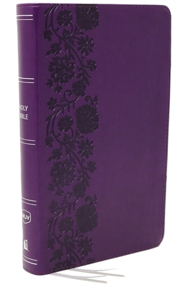 Nkjv, Reference Bible, Personal Size Large Print, Leathersoft, Purple, Red Letter Edition, Comfort Print: Holy Bible, New King James Version cover