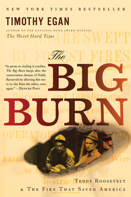 The Big Burn: Teddy Roosevelt and the Fire that Saved America By Timothy Egan Cover Image