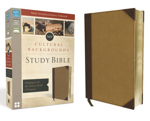 NIV, Cultural Backgrounds Study Bible, Imitation Leather: Bringing to Life the Ancient World of Scripture Cover Image