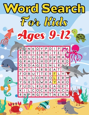 Word Search For Kids Ages 9-12: Kindergarten to 1st Grade, Search & Find, Word Puzzles, and More! By King of Store Cover Image